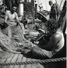 עבודות בנמל תל אביב, תיקוני רשתות דייג.