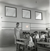 מורה וכיתה בבית הספר היסודי האזורי של חבל לכיש בישוב נהורה.