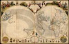A new and correct map of the world [cartographic material] : Projected upon the plane of the horizon laid down form the newest discoveries and most exact observations / By C. Price.
