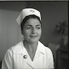 צוות רפואי בבית חולים, פורטרט של אחות – הספרייה הלאומית
