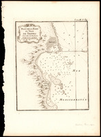 Plan de la Rade et Ville de Tripoli a la Cofte de Barbarie