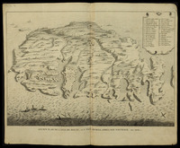 Ancien plan de l'isle de Malta où S.Paul aborda aprés son naufrage, Act XXVIII.1.