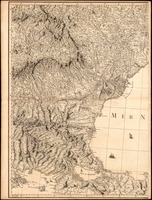 Carte de la partie septentrionale de l' empire Otoman Par... Rizzi Zannoni. [Perrier Sculpsit. Bourgoin Scripsit.] Arrivet Delineavit & Sculp. Ornamenta.