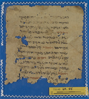 תחום לא מזוהה;תפסיר ערבי;תרגומים ארמיים.