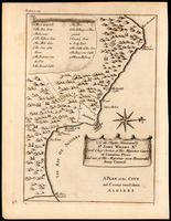 A plan of the city and country round about Algiers