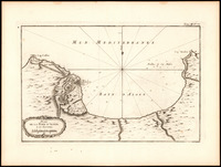 Plan de la Baye d'Alger Et ses Environs.