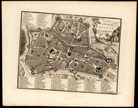 A plan of the city of Augsburg