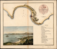 Carte da la baie d'Alger ses forts et ses environs observés en 1825 / par M. Le Colonel Rottiers.