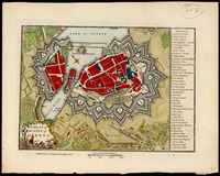 A plan of the city of Geneva