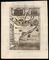 Der Grundriss von Constantinopel
