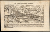 La ville de Genéve avec sa situation