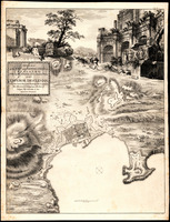 General plan of the town and fortifications of Spalatro shewing the situation of the ancient palace of the Emperor Dioclesian... / E. Rooker sculp.