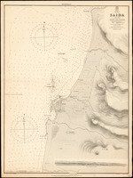 Saida Ancient Sidon / Surveyed by F.J.Gray... Engraved by J.&C.Walker.