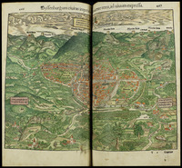 Wyssenburgum ciuitas imperialis cum circumiacente terra, ad uiuum expressa.