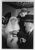 טקס חתונתם של חדוה (לבית הלטהולץ) ויוסף אפשטיין, פנסיון ויטה, ירושלים.