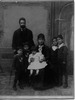 פדריקו ופורטונה (קוריאט) פרנקטי, הסבים של לואיזה פרנקטי (נאור), וחמשת ילדיהם.