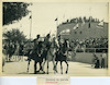 פרשים רכובים על סוסים במצעד יום העצמאות תש"י, ירושלים.