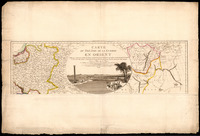 Carte du théâtre de la guerre en Orient An VII / par E.Mentelle.