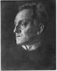 הסופר והמחזאי הגרמני גרהרד האופטמן, ציור דיוקן מעשה ידי האמן היהודי הרמן שטרוק.
