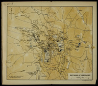 Environs of Jerusalem / John Bartholomew & Co., Edin.r.
