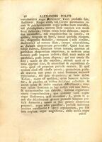 Alexandri Politi ... orationes XII ad Academiam Pisanam.