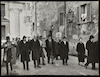Board of Directors Meeting, Rome January 1958 - Members of the board walk through the streets of Rome (2).
