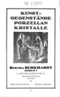 Erste Ausstellung ... 2. bis 15. Mai 1920.