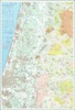 השרון ומערב השומרון [חומר קרטוגרפי] : ממערב הר שומרון, השפלה, עמקי האורך ומישור החוף ושביל ישראל / סדרה בעריכת אורי דביר.