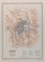 Plan de Jérusalem construit d'après les relevés du Lt. Symonds R.E. anglais en Mars 1841 et du Dr. T. Tobler en 1845 et 1846 / Par C.W.M. van de Velde...Grave par F. Dalamare.
