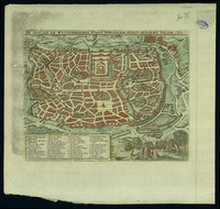 De Heylige en wytvermaerde stadt Ierusalem, eerst genaemt Salem Genesis 14 Vers 18.