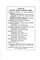 A history of England in the eighteenth century / by William Edward Hartpole Lecky ...