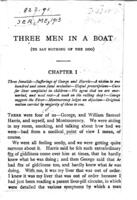Three men in a boat (to say nothing of the dog) / Jerome K. Jerome.