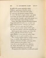 Titi Lucretii Cari De rerum natura libri sex.