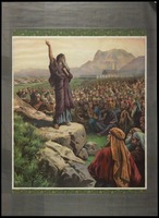 Mosses Preaching to the People of Isreal.
