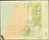 Yavne Compiled, drawn & printed by the Survey of Palestine 1929, Revised & reprinted by the Survey of Israel 1952.