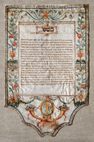 כתובה. רומא, איטליה. תקע"ח.