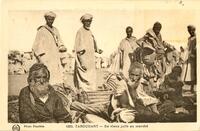 Taroudant - De vieux juifs au marché.