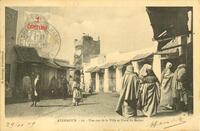 Azemmour. - Une rue de la Ville et Porte du Mellah – הספרייה הלאומית