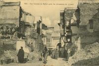 FEZ. - Rue Centrale du Mellah après les évènements du 17 avril – הספרייה הלאומית