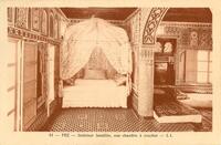 Fez - Intérieur Israélite, une chambre à coucher - LL – הספרייה הלאומית