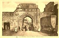 Meknès - Porte du Mellah - Route de Rabat – הספרייה הלאומית