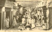 Tunis. - Souk-El-Grana. - LL – הספרייה הלאומית