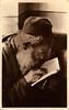 Old Jewish man reading a holy book (Algeria?).