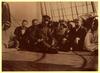 Herzl and the Zionist delegation on a ship on their way to Jaffa – הספרייה הלאומית