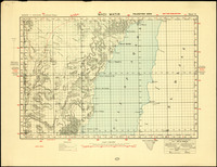 Wadi Watir / Published by the Survey of Egypt 1934, corrected 1941.