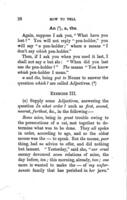 How to tell the parts of speech, or : easy lessons in English grammar / by Edwin A. Abbott.