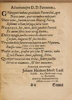 Amores castissimos novorum conjugii candidatorum : viri-juvenis doctissimi, humanissimiqve, domini Josephi Lischwiz i.u. candidati, sponsi: et lectissimiae, pudicissimaeq : virginis Elisabethae, reverendi, doctissimi, humanissimiqve viri, Dn. Tobiae Roericht, pastoris Schreibersdorff in Lusatia vigilantissimi filiae, sponsae, ad 3. Decembr. an. 1658, Laubae Lusat. solemni ritu initiandorum votivis consecrant acclamationibus amici qvidam Lignicenses.