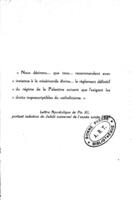 La question des Lieux-Saints.