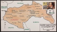 Major Nazi camps in Hungary 1944