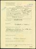 Applicant: Chotiner, Josef; born 25.12.1898 in Narajow (Ukraine); married.
